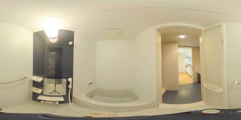 パノラマ画像バスルーム