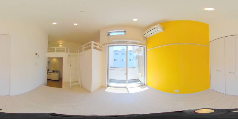 パノラマ画像洋室