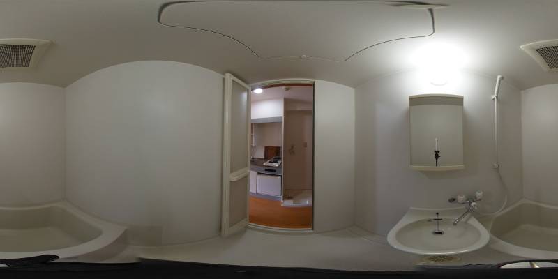 パノラマ画像バスルーム