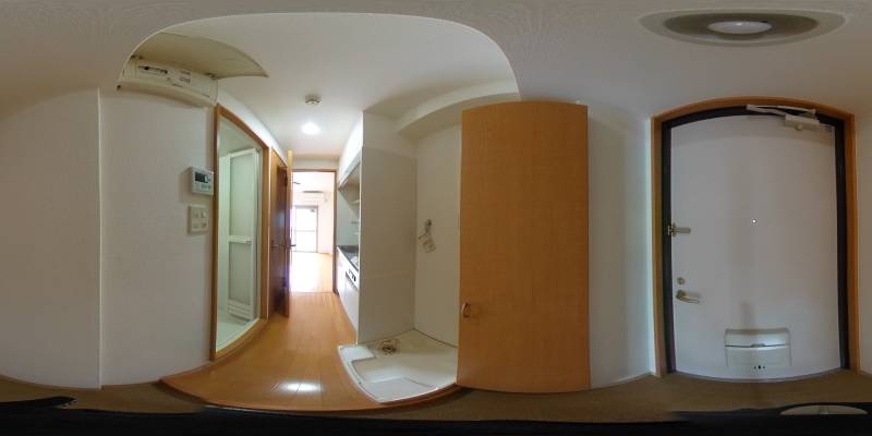 パノラマ画像玄関