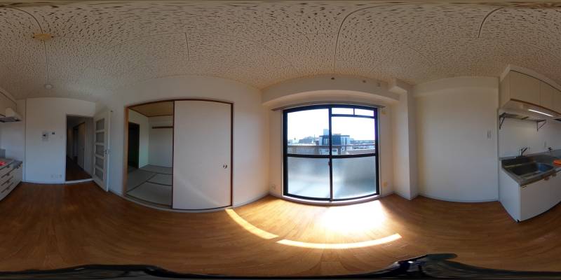 パノラマ画像リビング