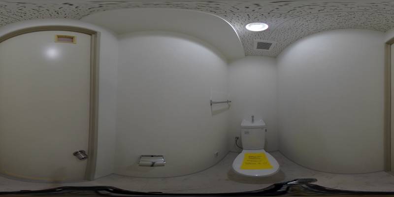 パノラマ画像トイレ