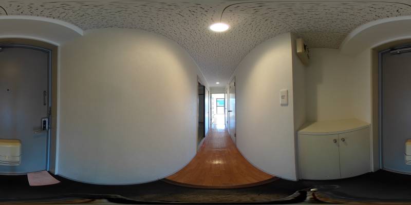 パノラマ画像玄関