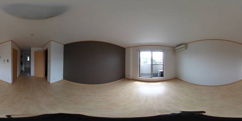 パノラマ画像洋室