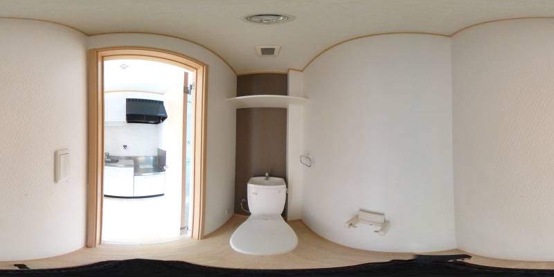 パノラマ画像トイレ