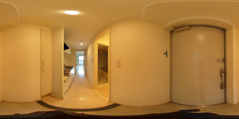 パノラマ画像玄関