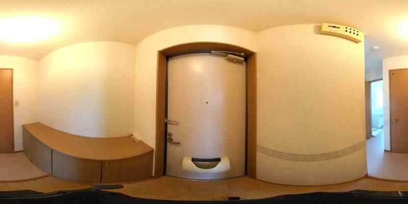 パノラマ画像玄関