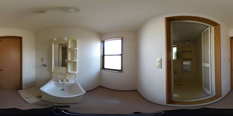 パノラマ画像洗面所