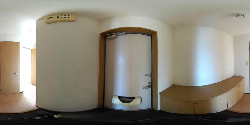 パノラマ画像玄関