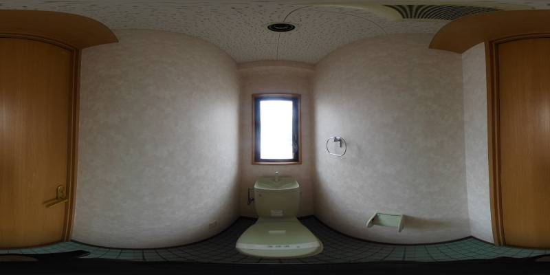 パノラマ画像トイレ