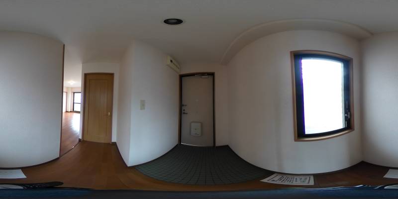 パノラマ画像玄関