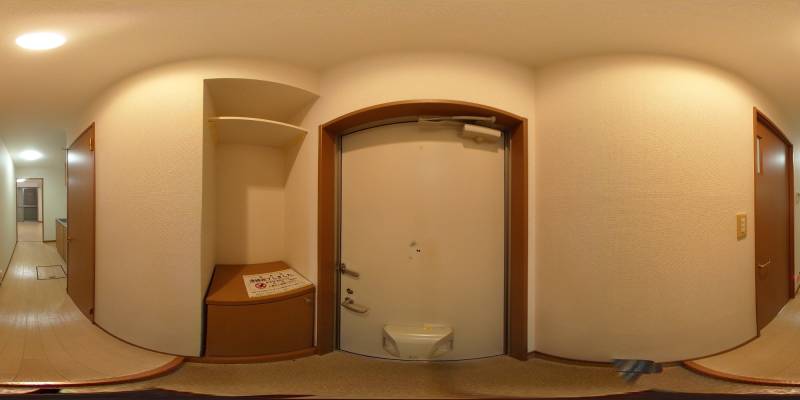 パノラマ画像玄関