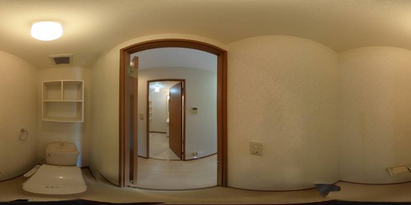 パノラマ画像トイレ