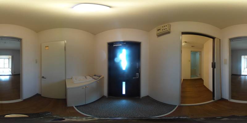 パノラマ画像玄関