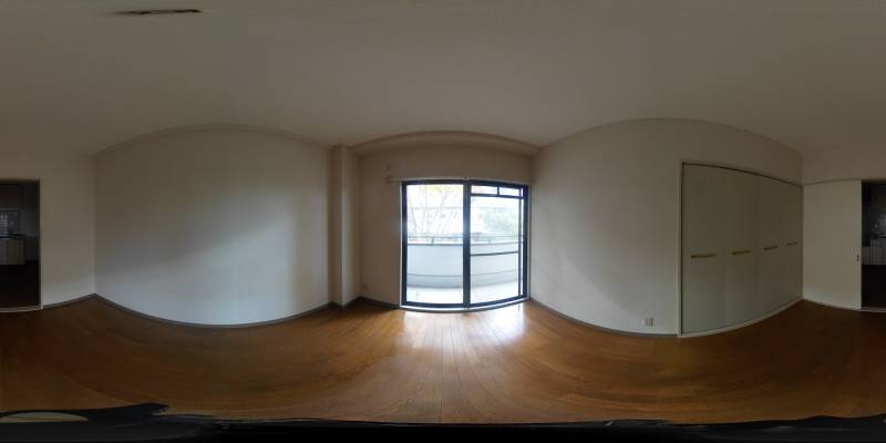 パノラマ画像洋室