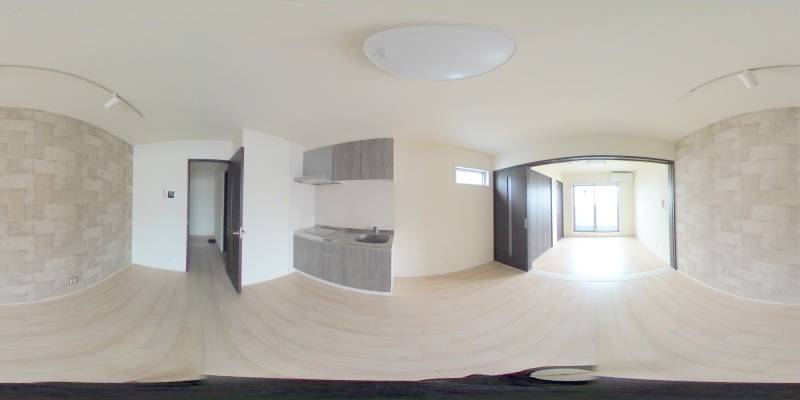 パノラマ画像リビング