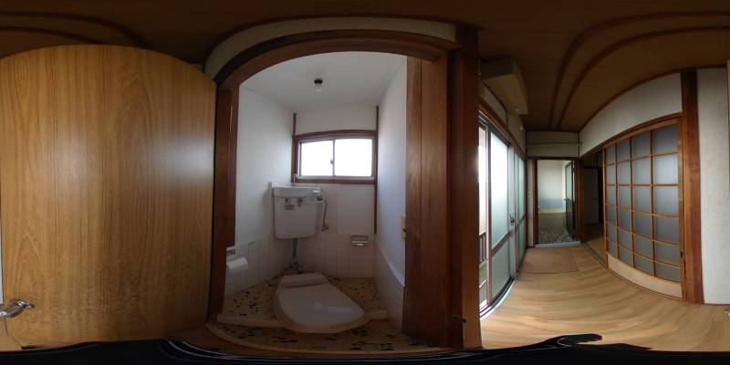 パノラマ画像トイレ