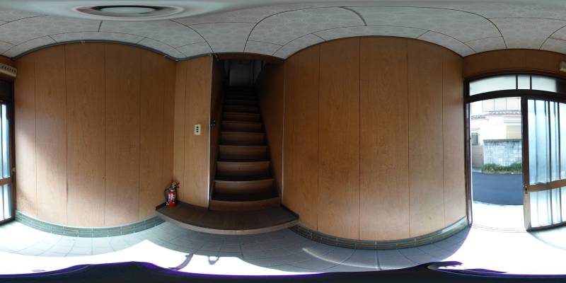 パノラマ画像玄関