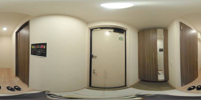 パノラマ画像玄関