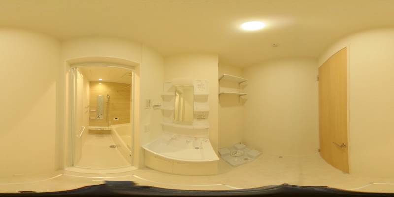 パノラマ画像洗面所