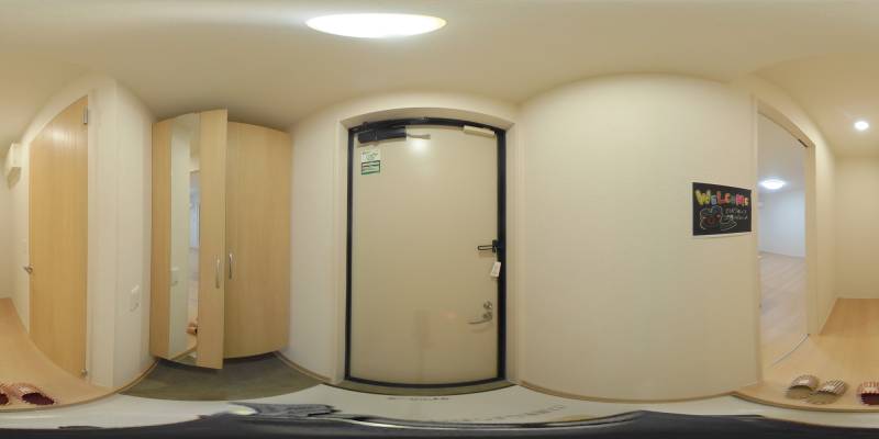 パノラマ画像玄関