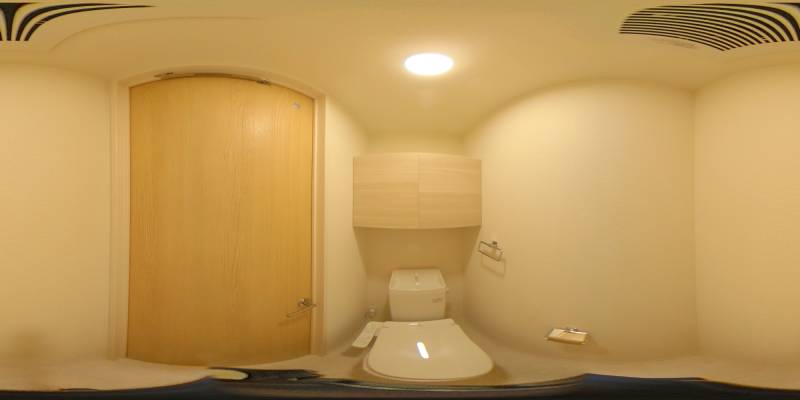 パノラマ画像トイレ