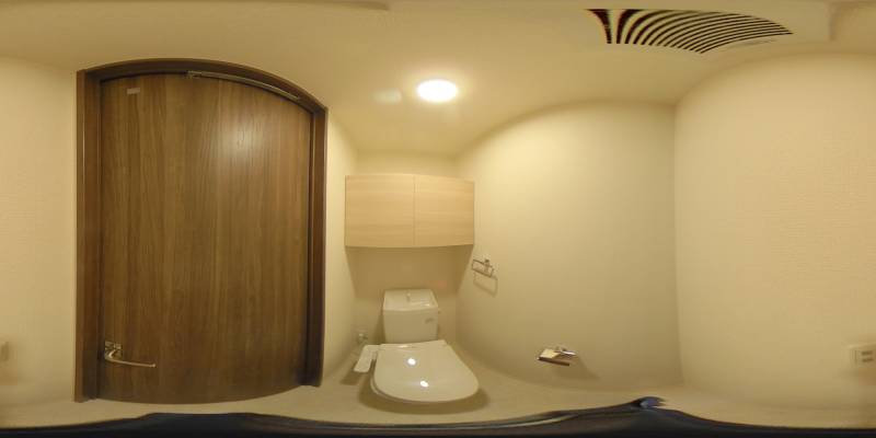 パノラマ画像トイレ