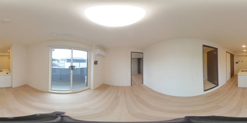 パノラマ画像リビング