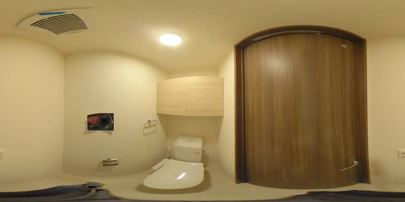 パノラマ画像トイレ