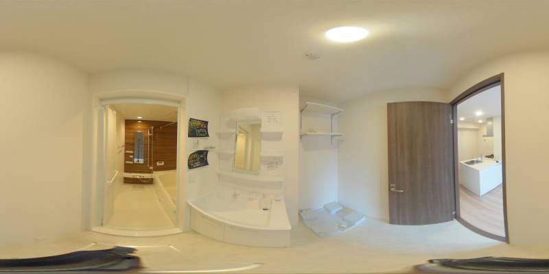 パノラマ画像洗面所