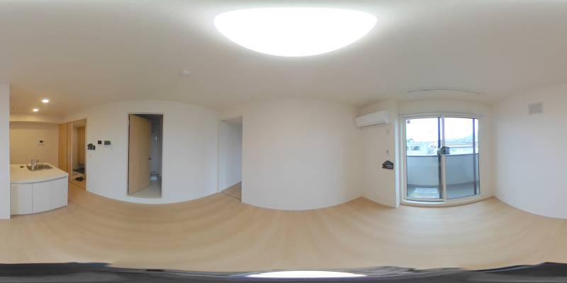 パノラマ画像リビング