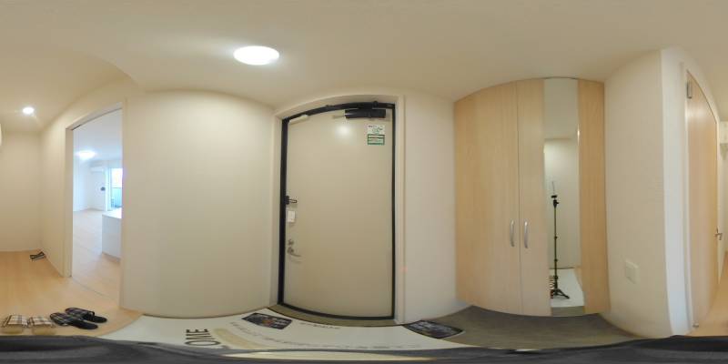 パノラマ画像玄関