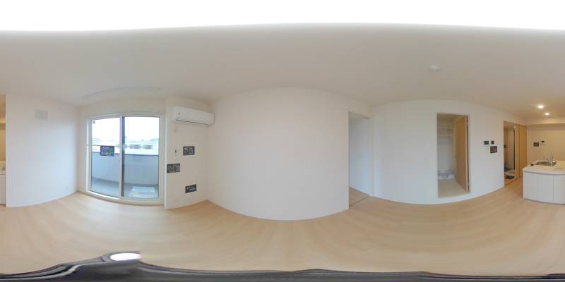 パノラマ画像リビング