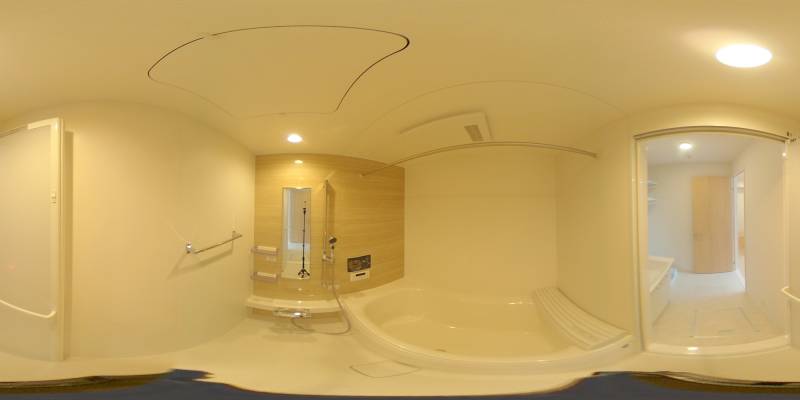 パノラマ画像バスルーム