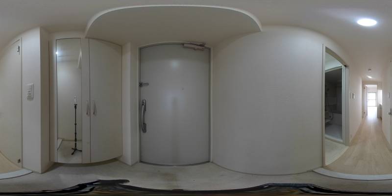 パノラマ画像玄関