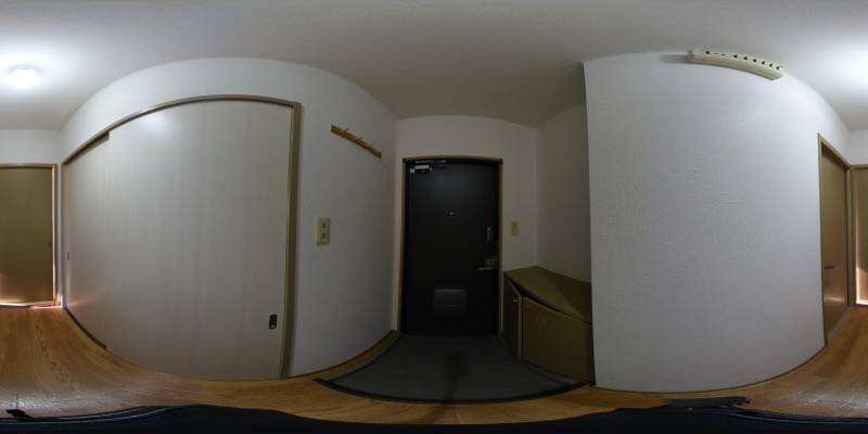 パノラマ画像玄関