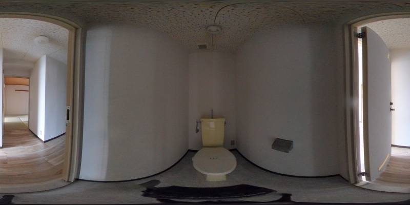 パノラマ画像トイレ