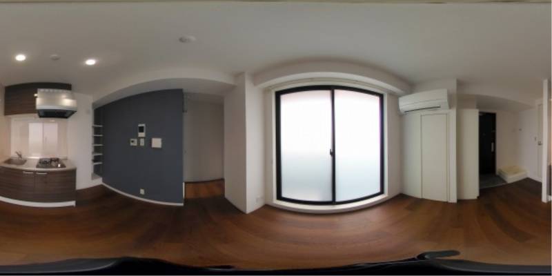 パノラマ画像洋室