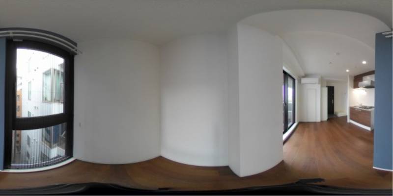 パノラマ画像洋室