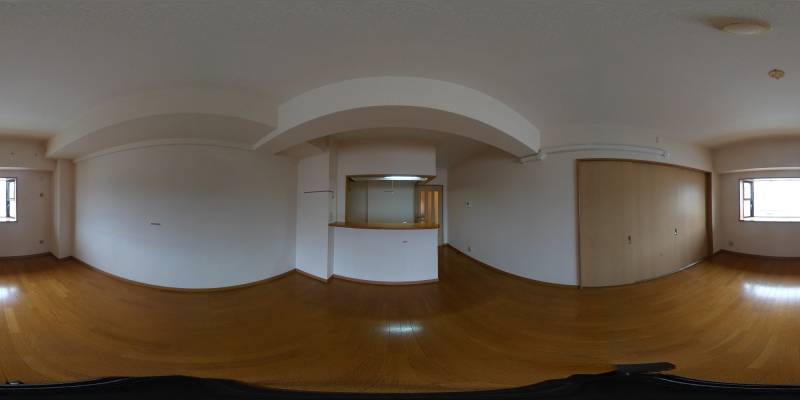 パノラマ画像リビング