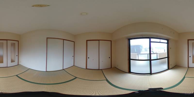 パノラマ画像洋室