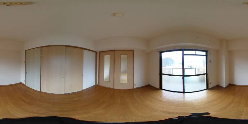 パノラマ画像洋室