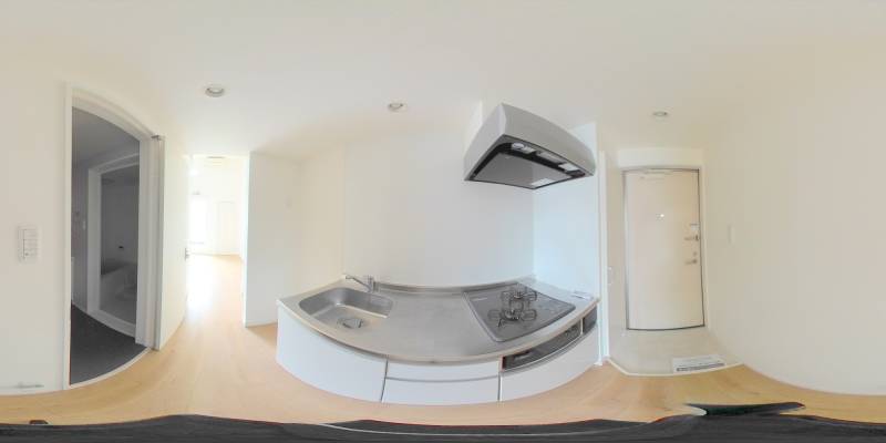 パノラマ画像キッチン