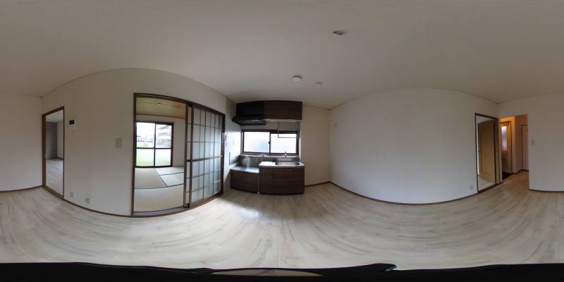 パノラマ画像リビング