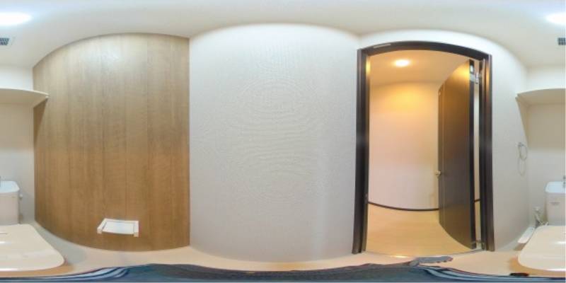 パノラマ画像トイレ