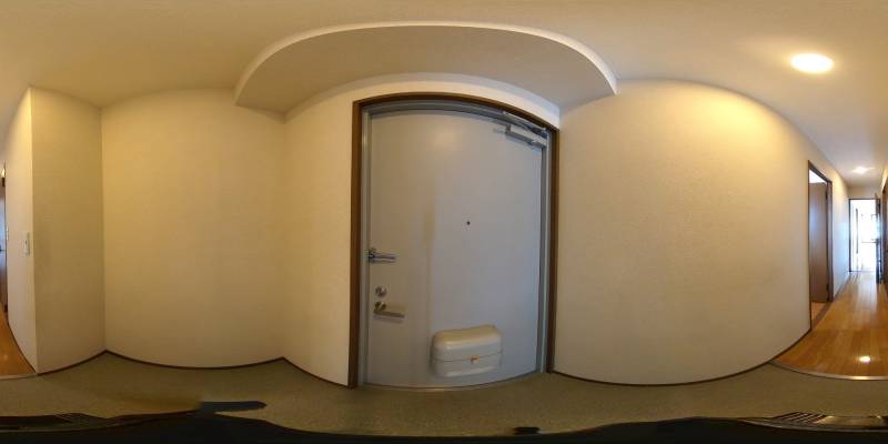 パノラマ画像玄関