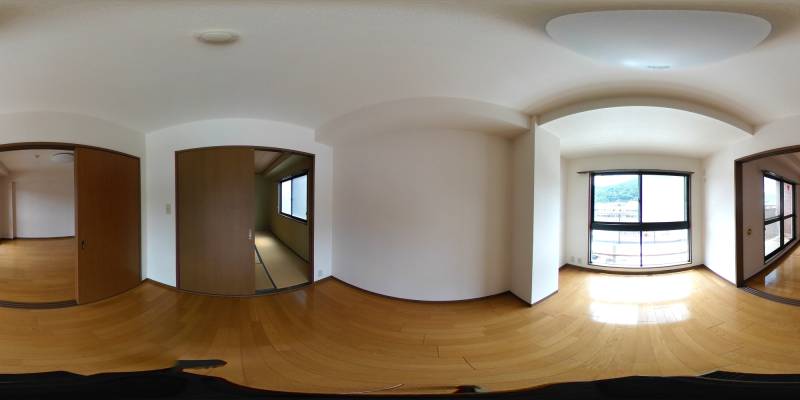 パノラマ画像洋室