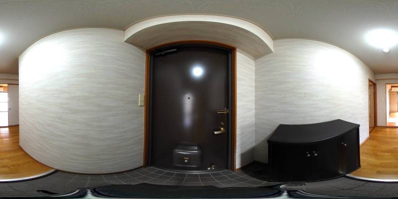 パノラマ画像玄関