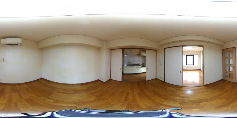 パノラマ画像洋室