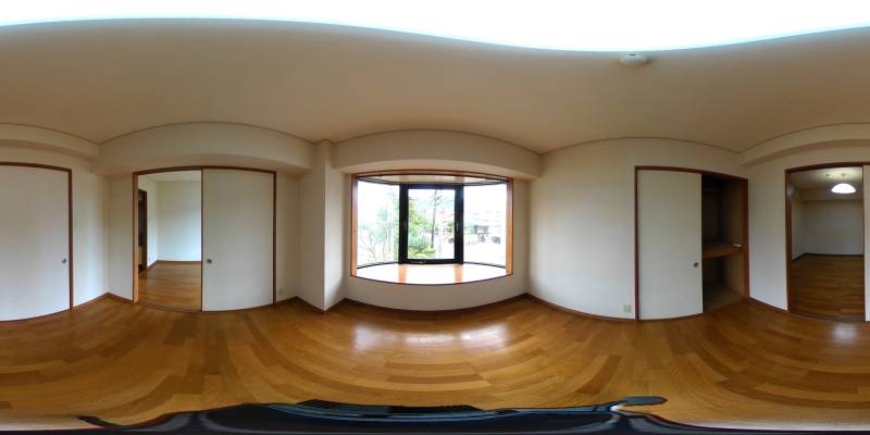 パノラマ画像洋室